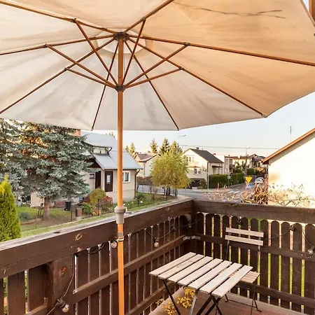 公寓 Piekny Apartament 80m2 Taras Grill Ogrod Parking